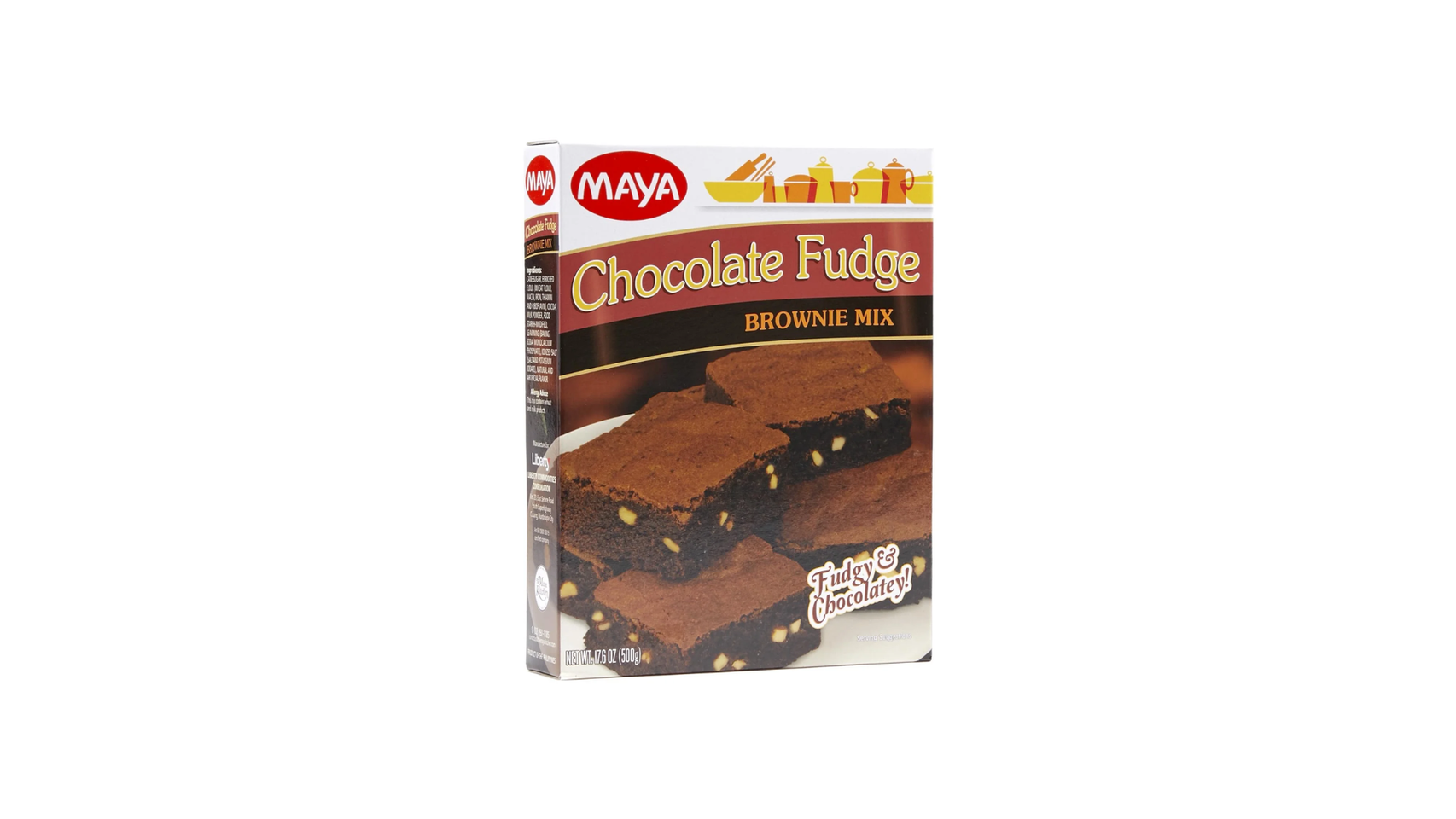 Maya Chocolate Fudge Brownies Mix 500g delivery in the Philippines